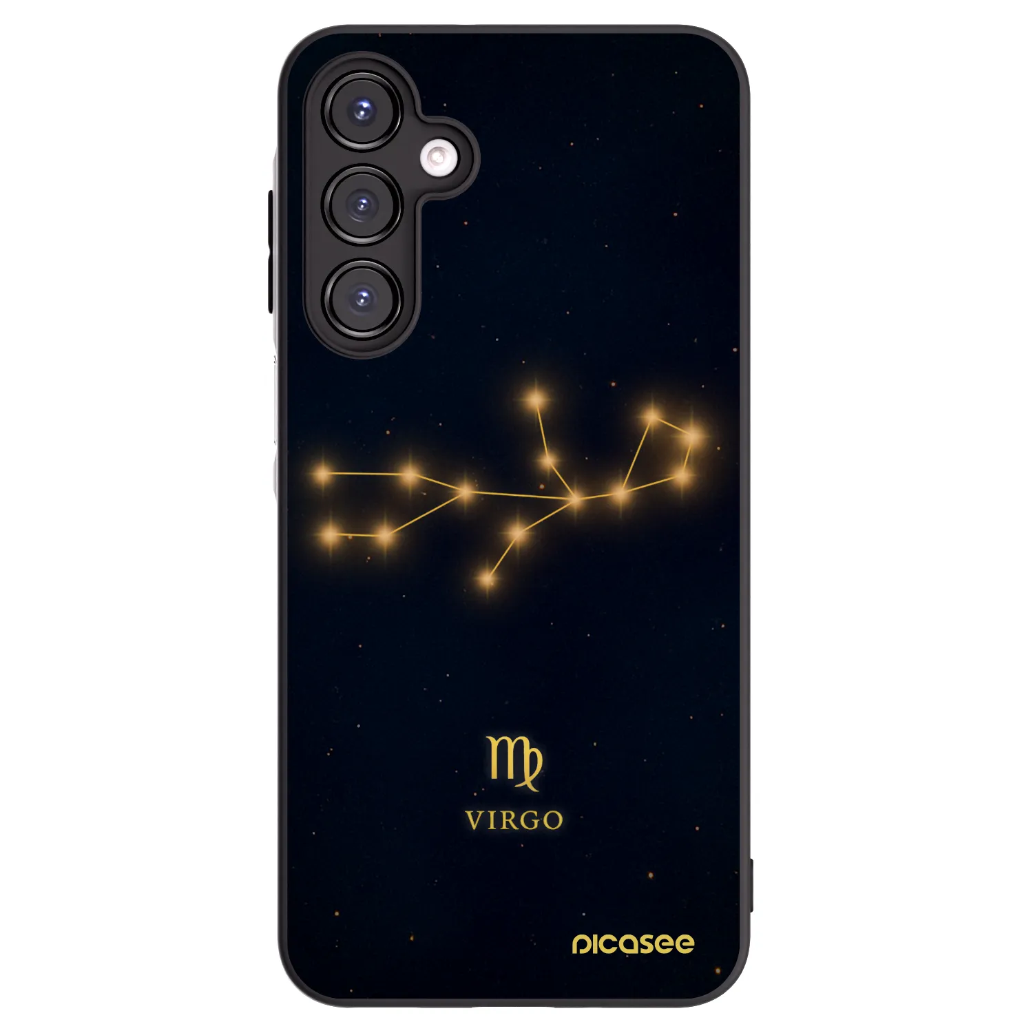 Picasee fekete szilikon tok az alábbi mobiltelefonokra Samsung Galaxy A16 5G - VIRGO