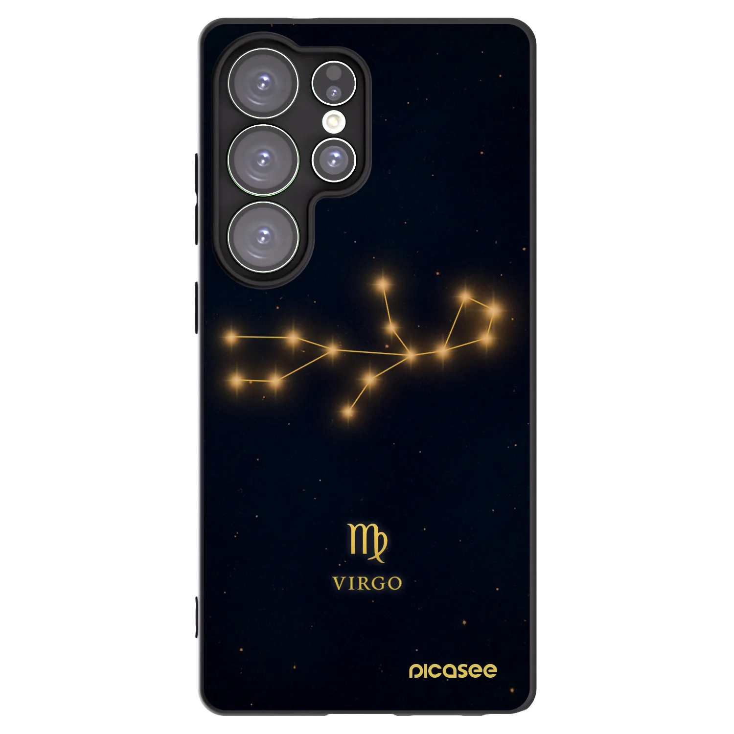 Picasee fekete szilikon tok az alábbi mobiltelefonokra Samsung Galaxy S25 Ultra 5G - VIRGO