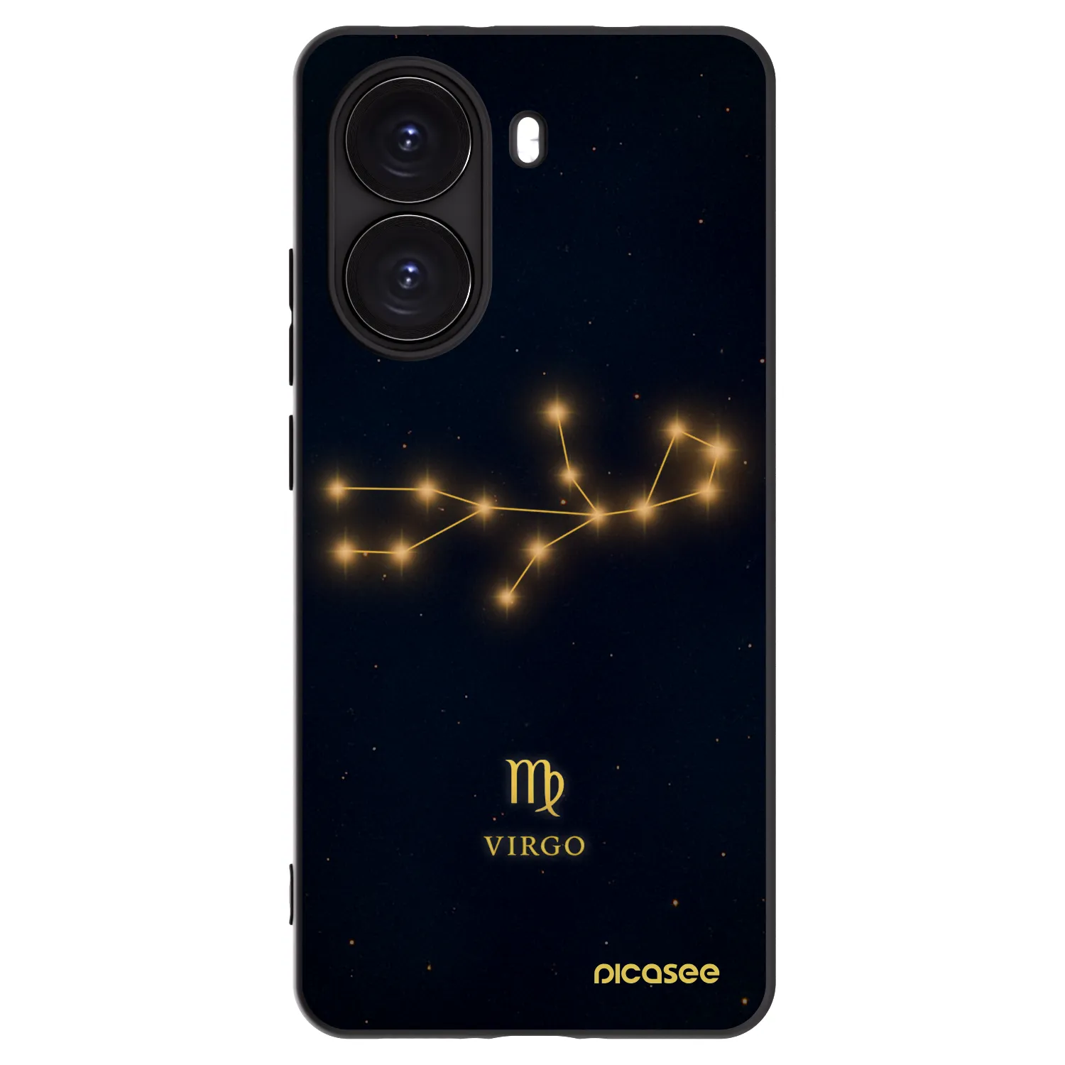 Picasee fekete szilikon tok az alábbi mobiltelefonokra Xiaomi Poco X7 Pro 5G - VIRGO