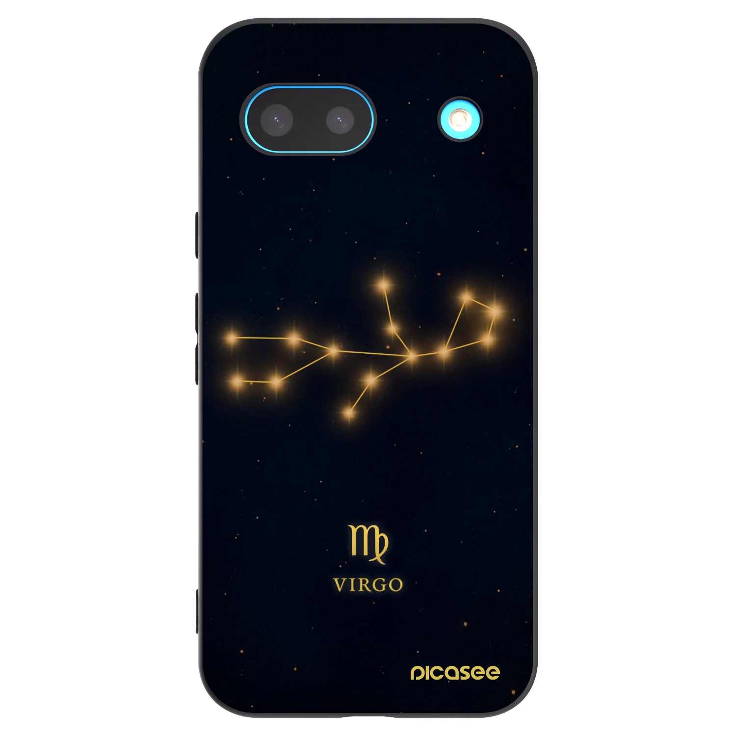 Picasee fekete szilikon tok az alábbi mobiltelefonokra Google Pixel 8 - VIRGO