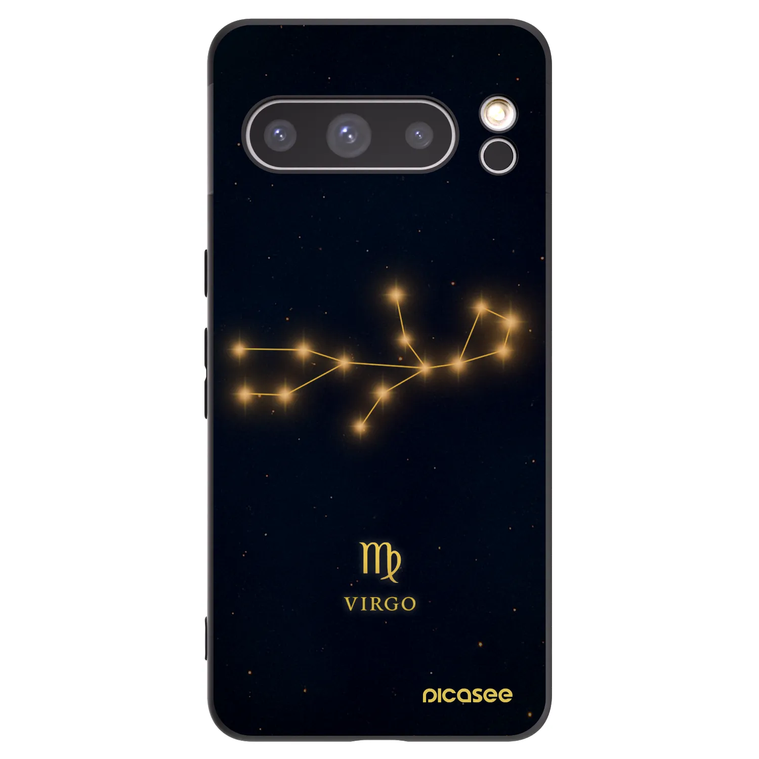 Picasee fekete szilikon tok az alábbi mobiltelefonokra Google Pixel 8 Pro - VIRGO