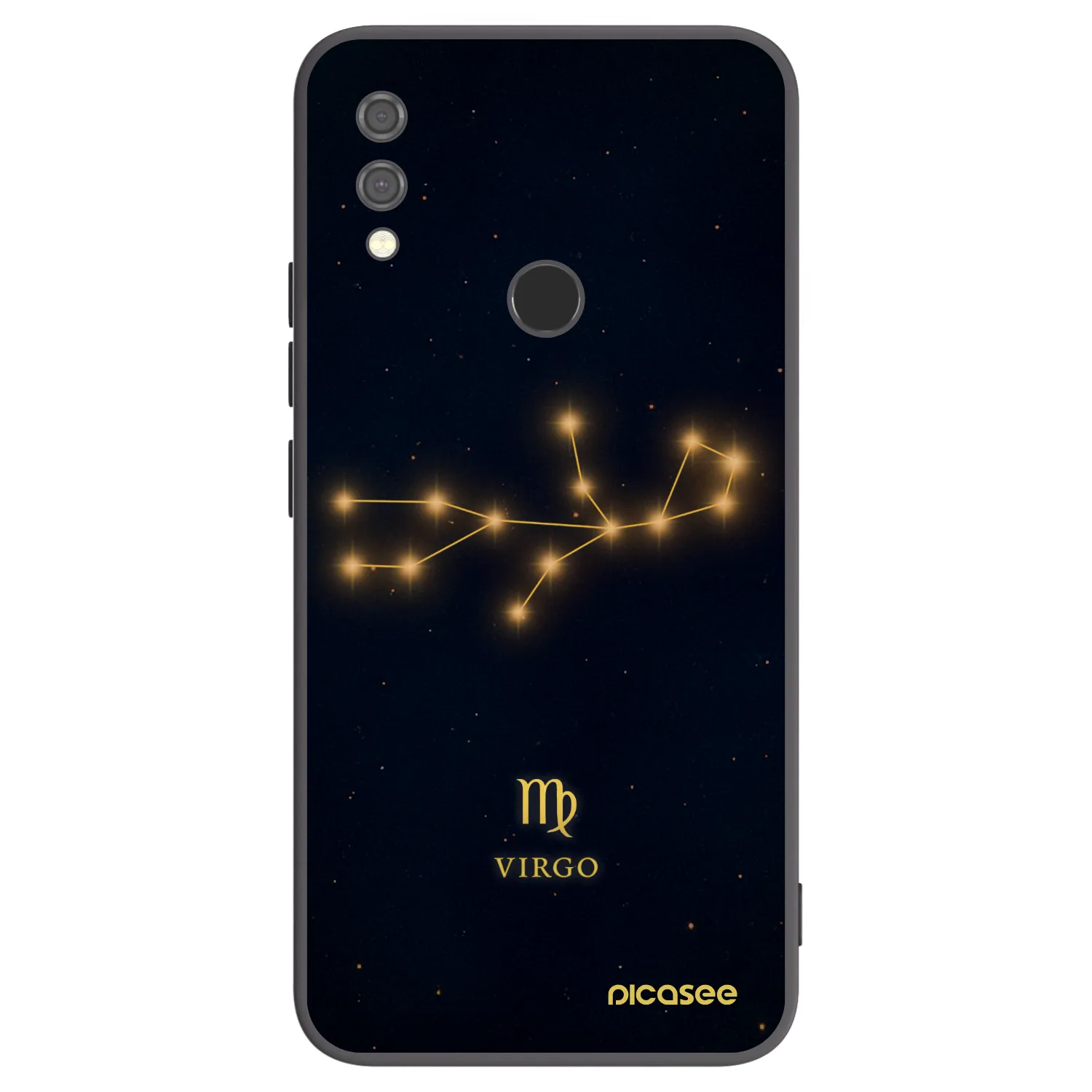 Picasee fekete szilikon tok az alábbi mobiltelefonokra Xiaomi Redmi Note 7 - VIRGO