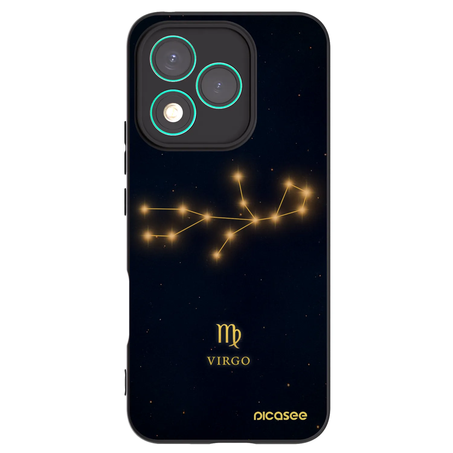 Picasee fekete szilikon tok az alábbi mobiltelefonokra Honor 400 Lite 5G - VIRGO