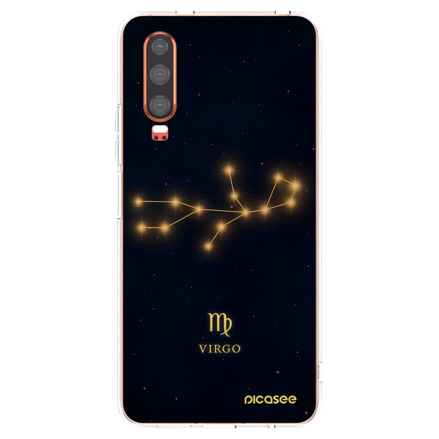 Picasee átlátszó szilikon tok az alábbi mobiltelefonokra Huawei P30 - VIRGO