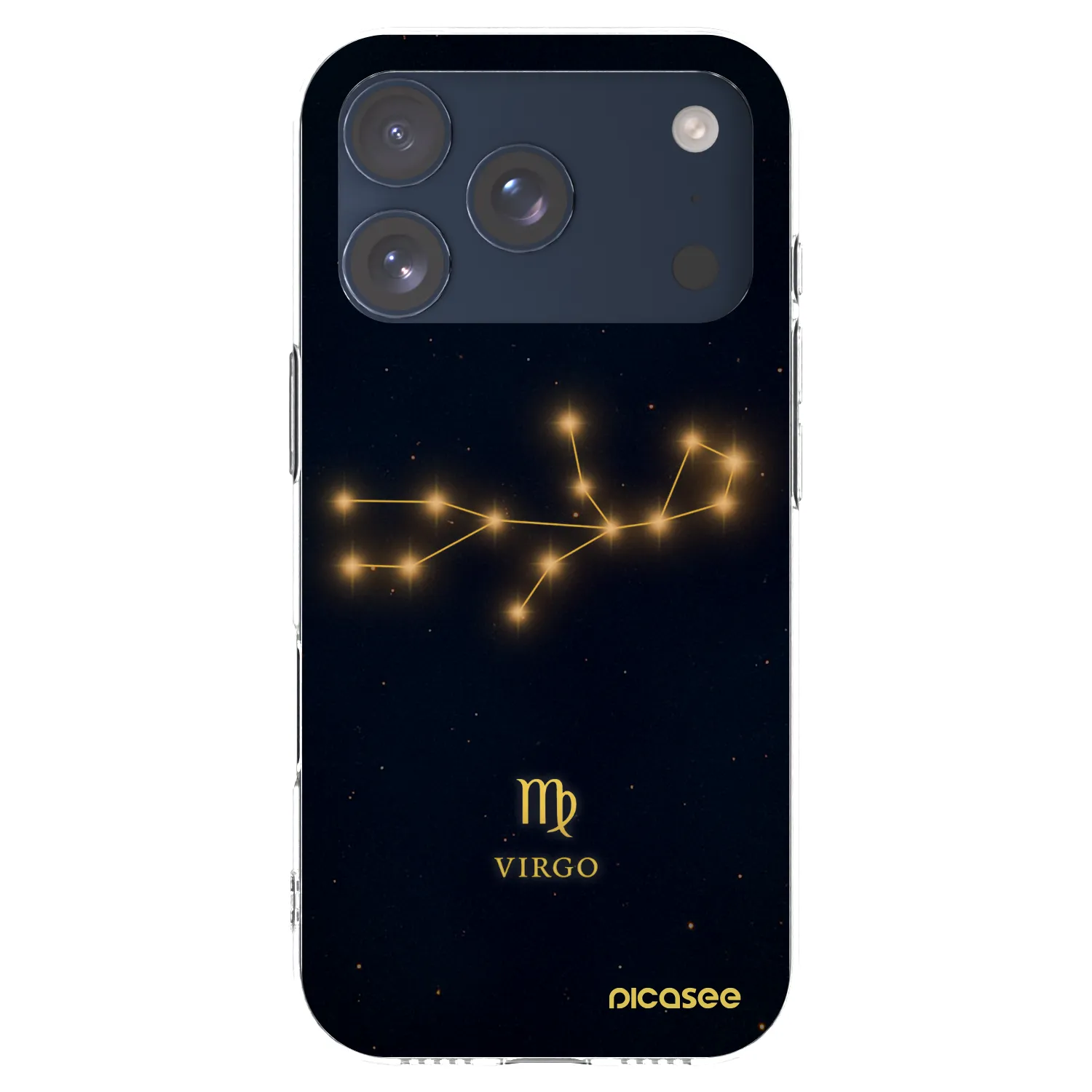 Picasee átlátszó szilikon tok az alábbi mobiltelefonokra Apple iPhone 17 Pro - VIRGO