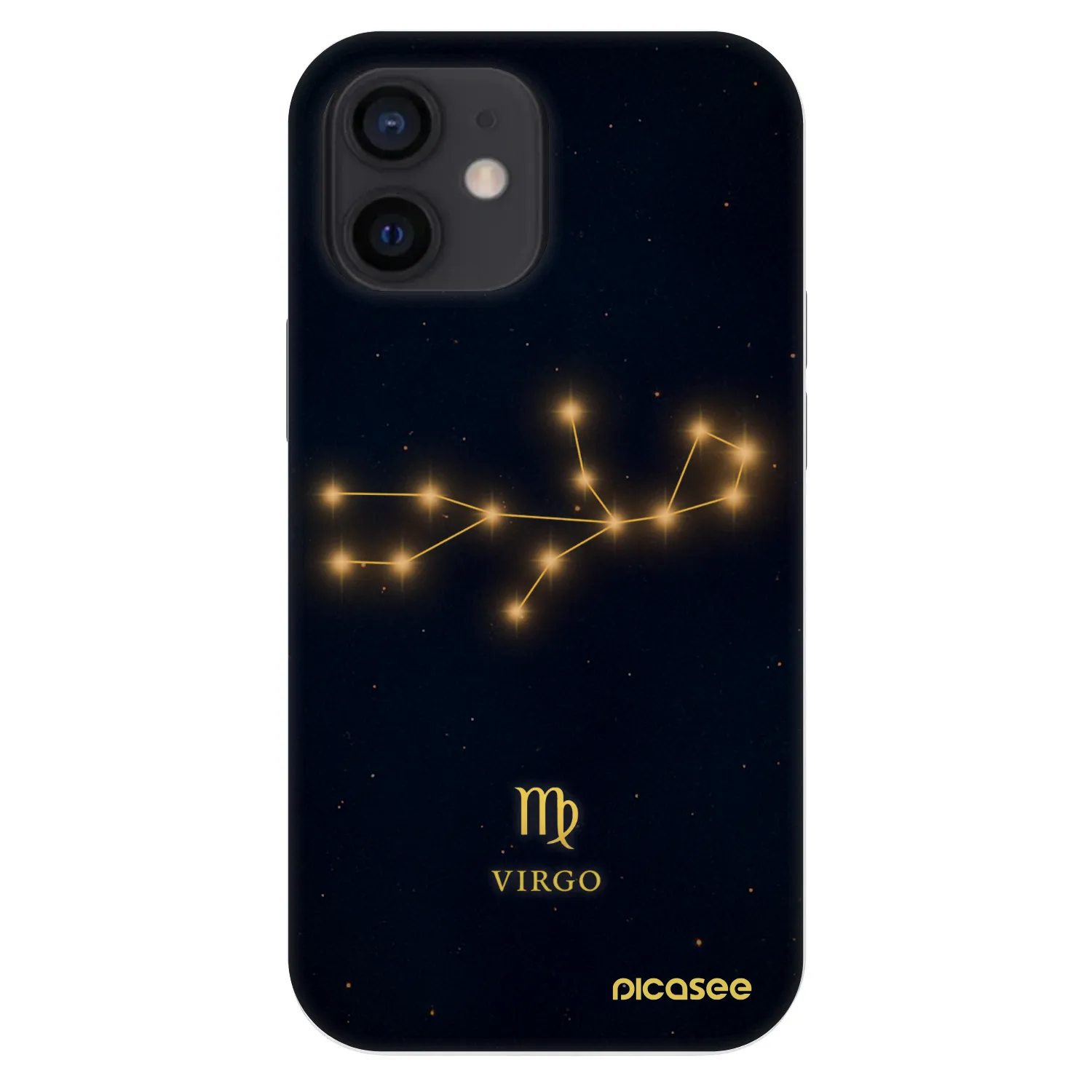 Picasee Fashion Case Apple iPhone 12 mini - VIRGO