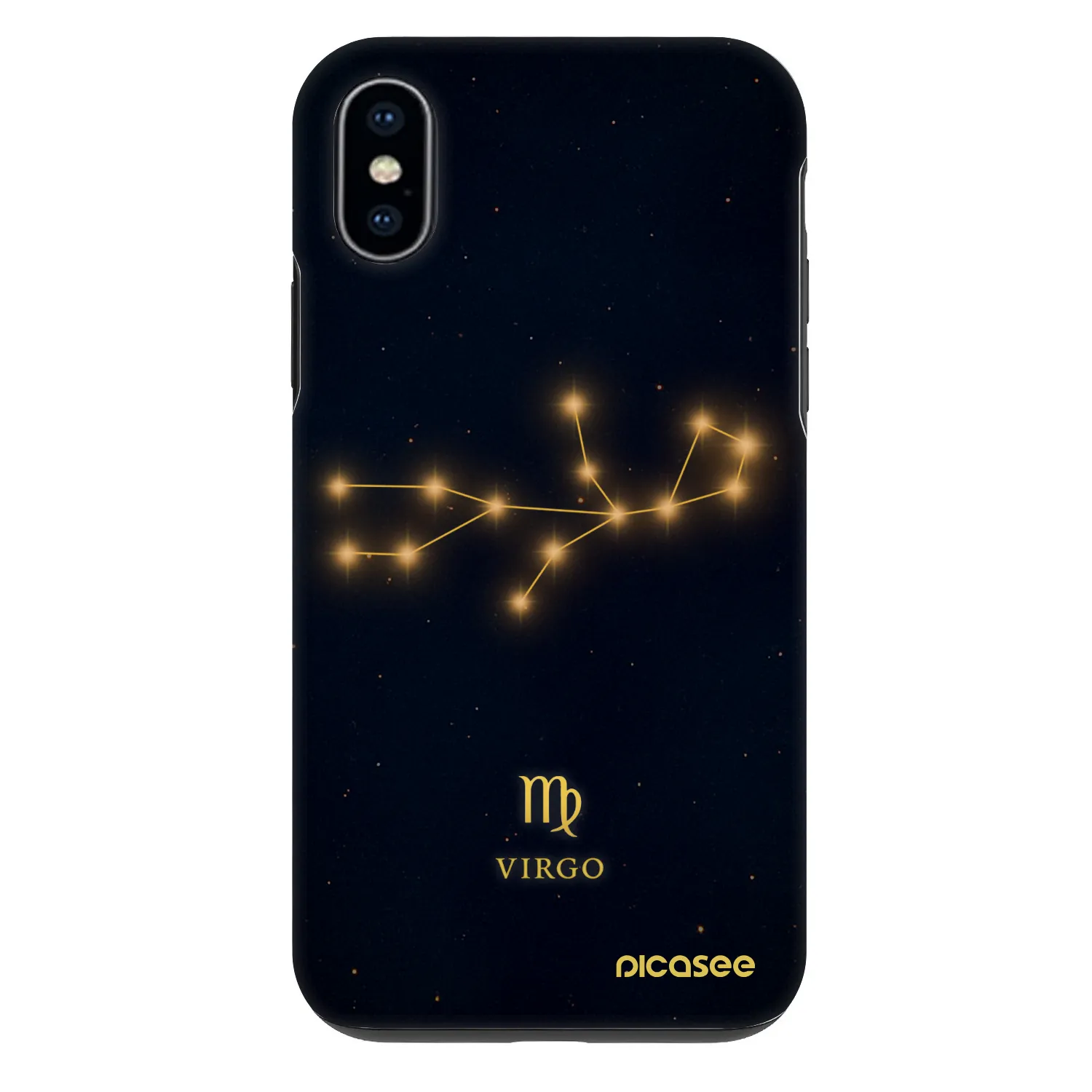 Picasee Fashion Case Apple iPhone X/XS - VIRGO