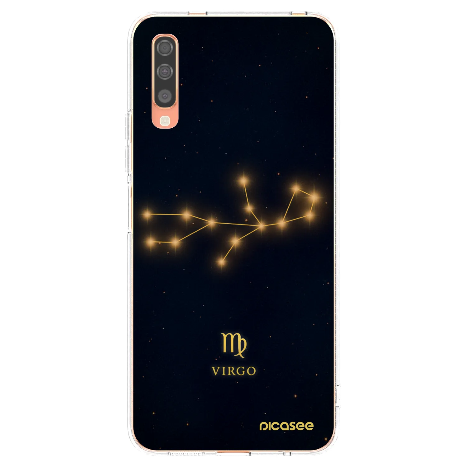 Picasee átlátszó szilikon tok az alábbi mobiltelefonokra Samsung Galaxy A70 A705F - VIRGO