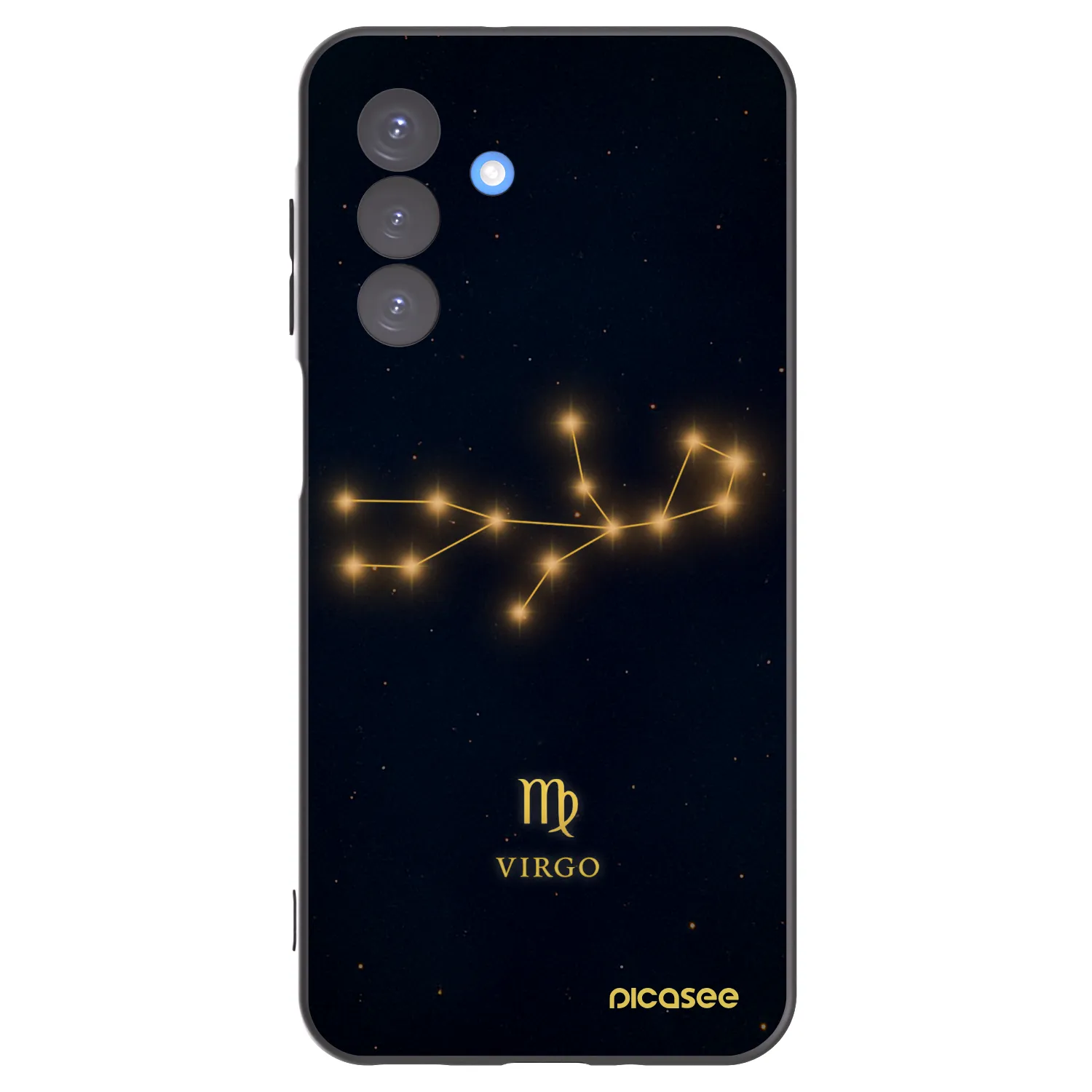 Picasee fekete szilikon tok az alábbi mobiltelefonokra Samsung Galaxy A17 5G - VIRGO