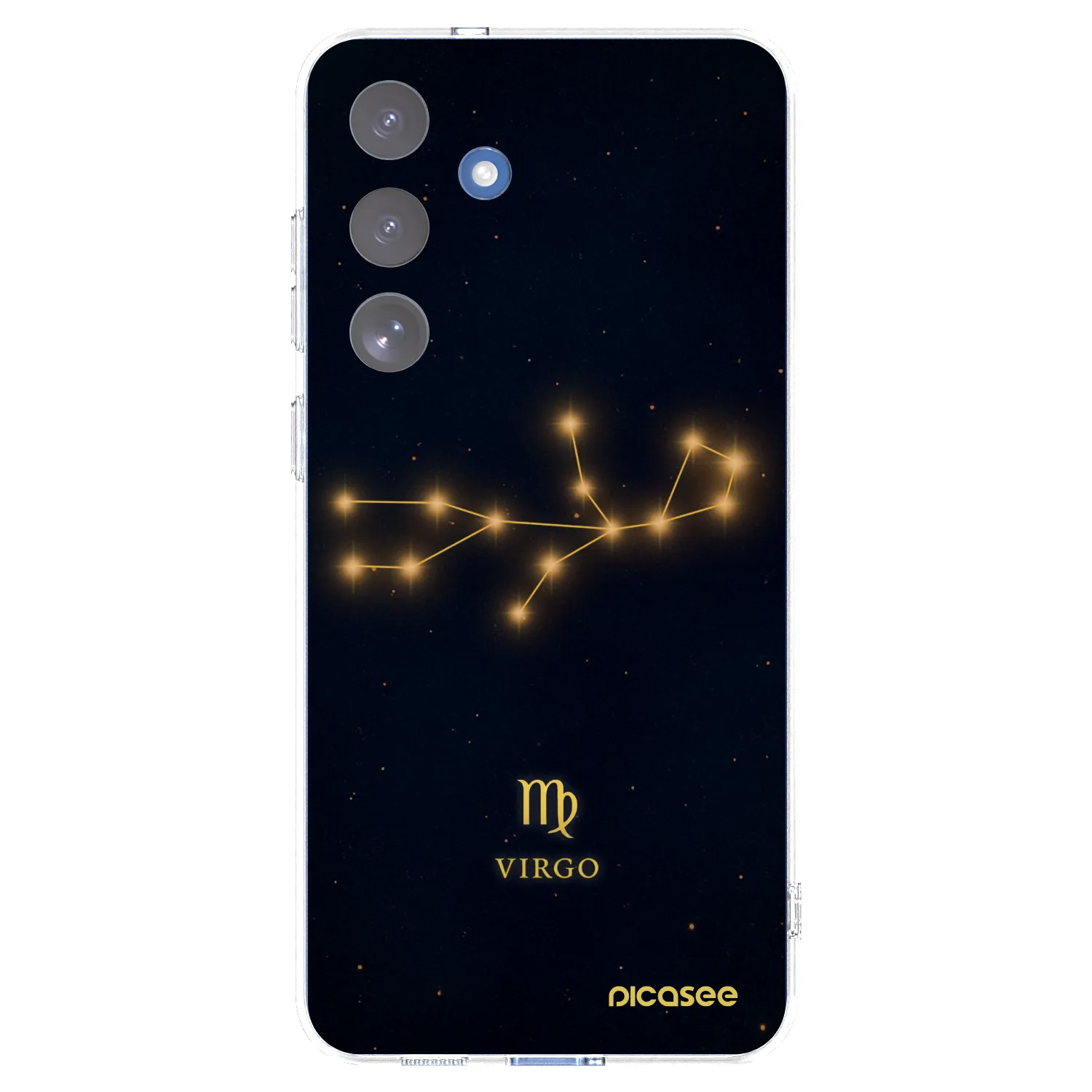 Picasee átlátszó szilikon tok az alábbi mobiltelefonokra Samsung Galaxy S25 FE 5G - VIRGO