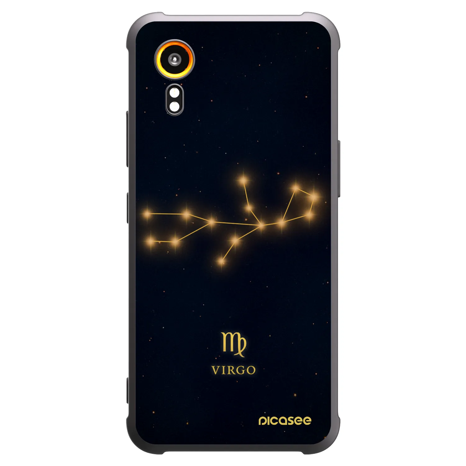 Picasee fekete szilikon tok az alábbi mobiltelefonokra Samsung Galaxy Xcover 7 - VIRGO