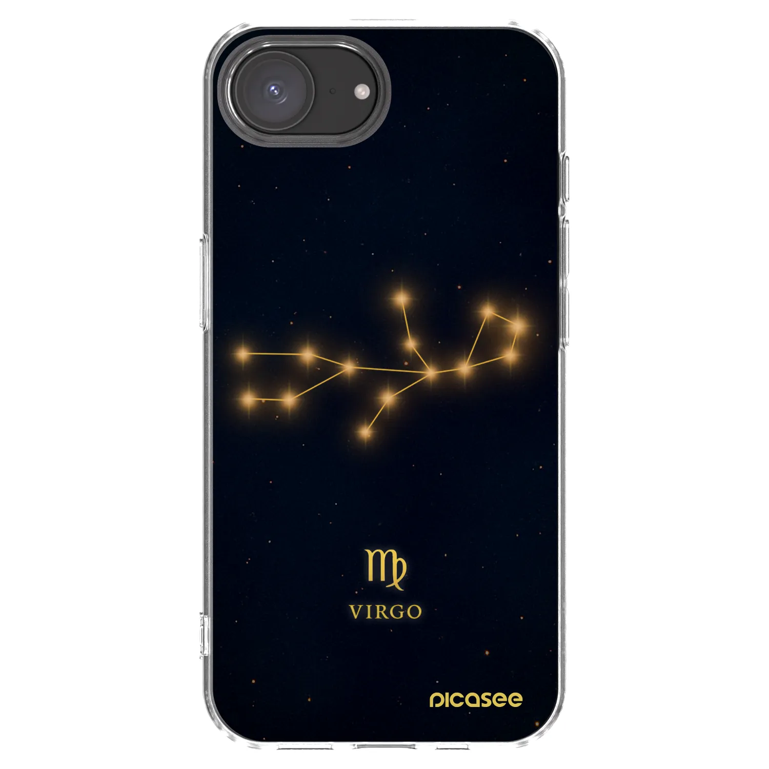 Picasee átlátszó szilikon tok az alábbi mobiltelefonokra Apple iPhone 17e - VIRGO