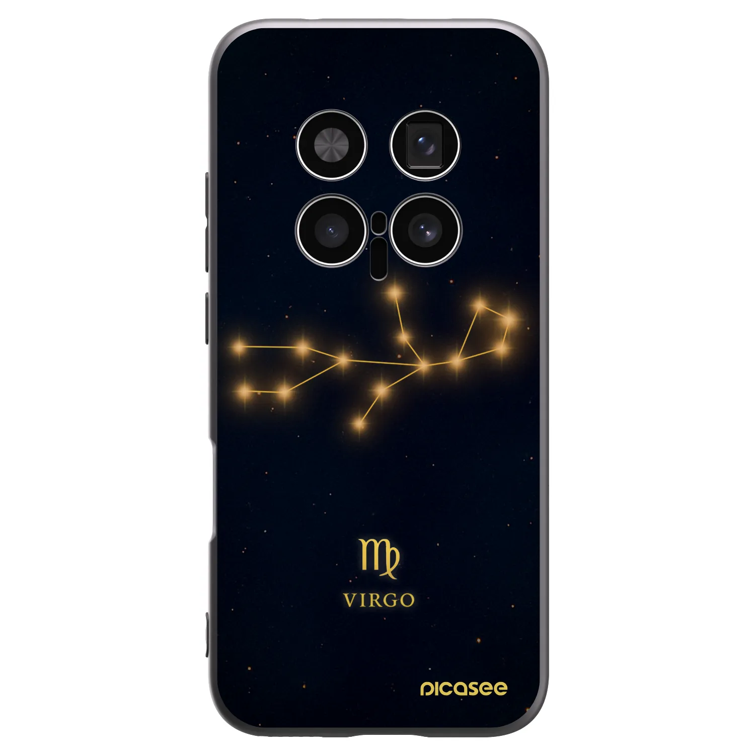 Picasee fekete szilikon tok az alábbi mobiltelefonokra Honor Magic8 Pro 5G - VIRGO