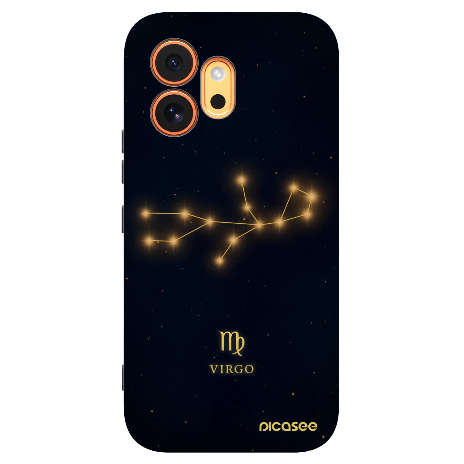 Picasee fekete szilikon tok az alábbi mobiltelefonokra Honor 600 - VIRGO