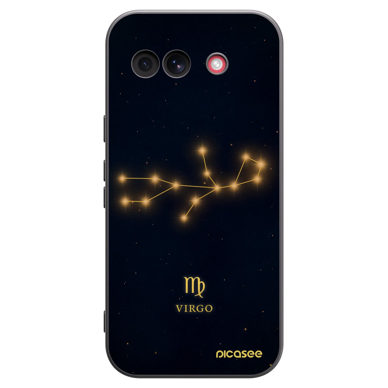 Picasee fekete szilikon tok az alábbi mobiltelefonokra Google Pixel 10a - VIRGO