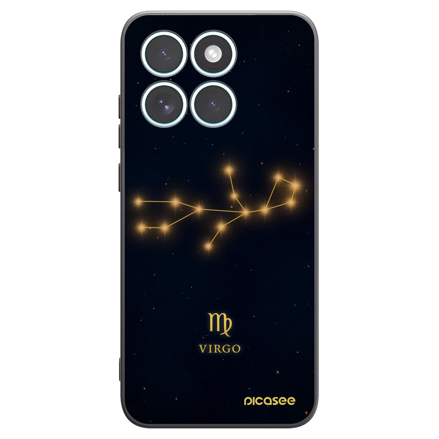 Picasee fekete szilikon tok az alábbi mobiltelefonokra Motorola Edge 70 Fusion - VIRGO