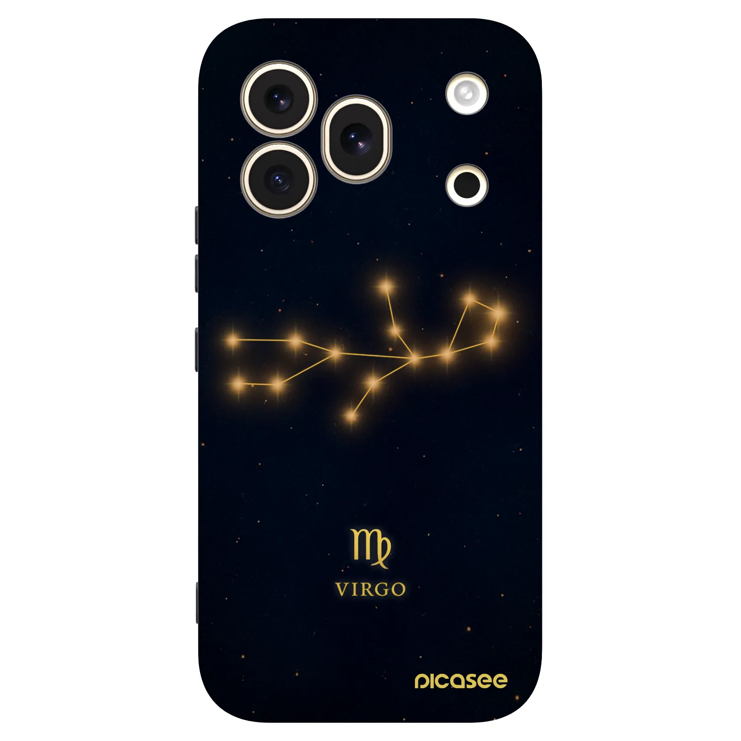 Picasee fekete szilikon tok az alábbi mobiltelefonokra Honor 600 Pro - VIRGO