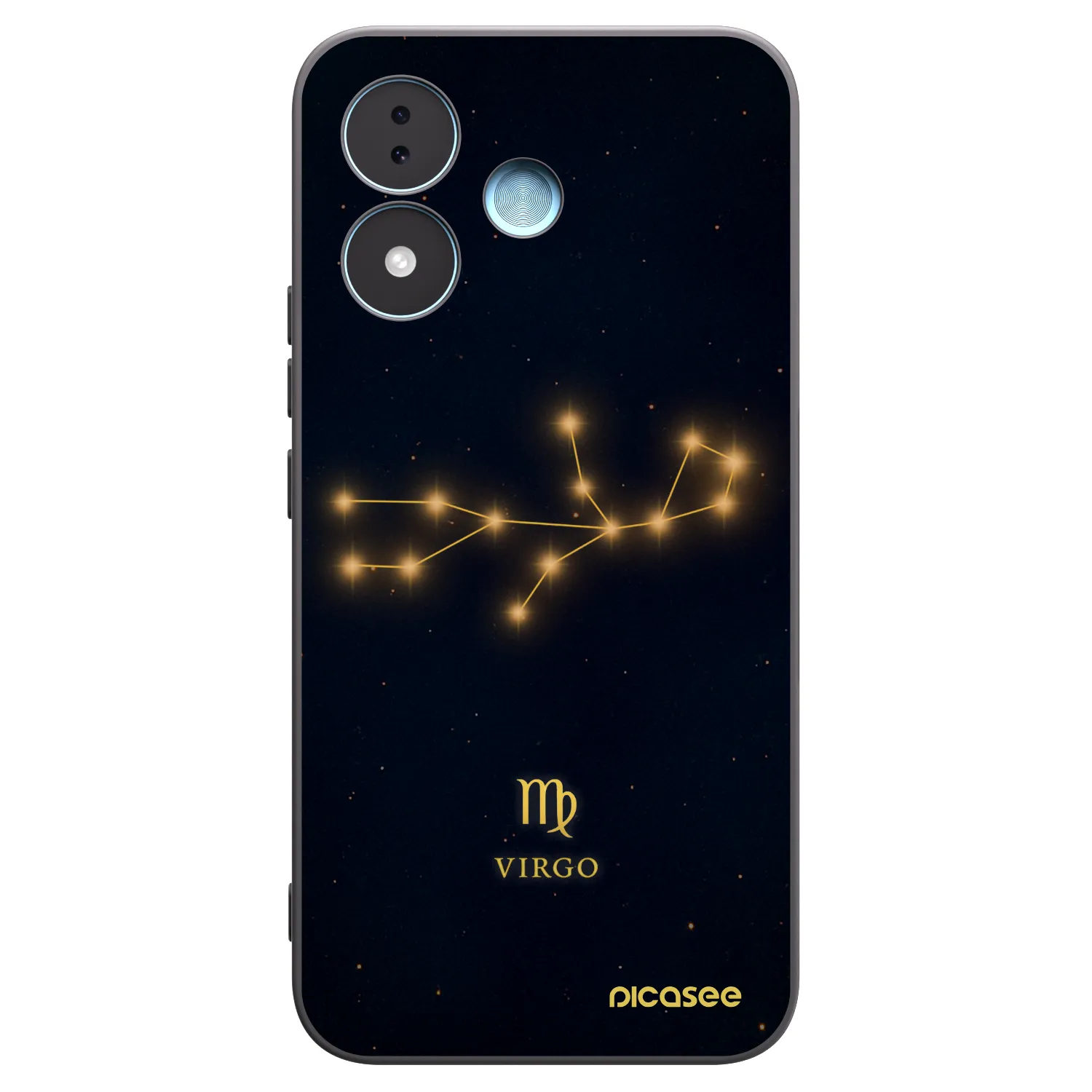 Picasee fekete szilikon tok az alábbi mobiltelefonokra Xiaomi Redmi Note 17 5G - VIRGO