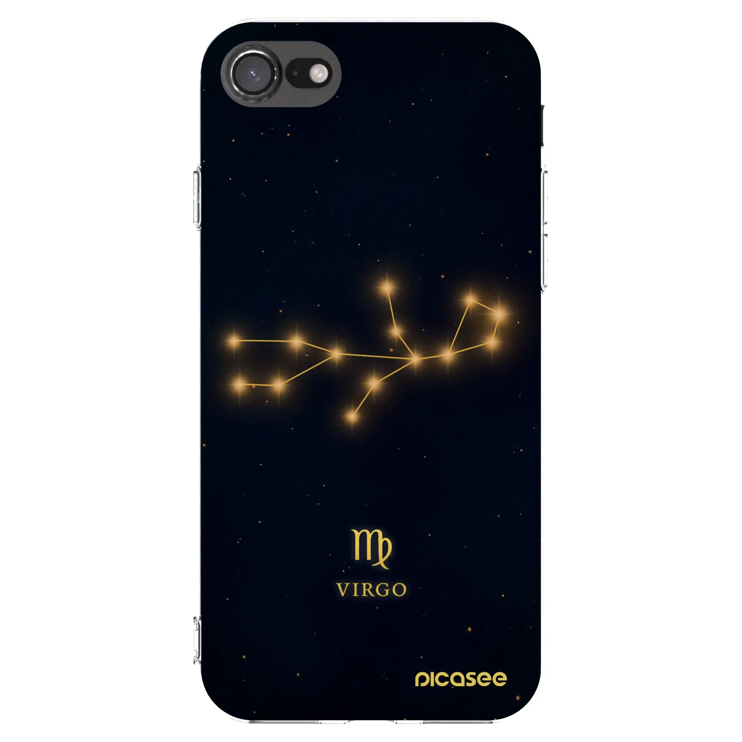Picasee átlátszó szilikon tok az alábbi mobiltelefonokra Apple iPhone 8 - VIRGO