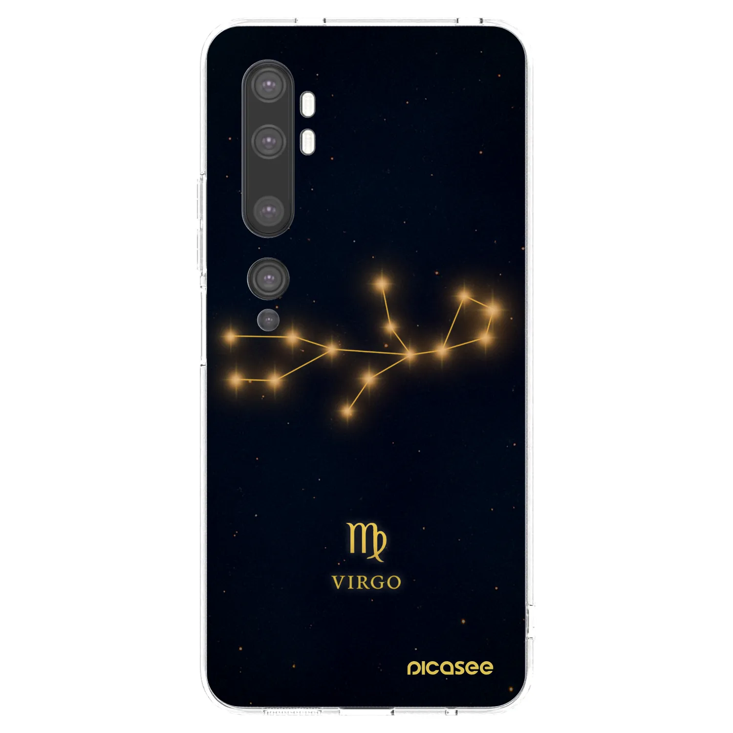 Picasee átlátszó szilikon tok az alábbi mobiltelefonokra Xiaomi Mi Note 10 (Pro) - VIRGO
