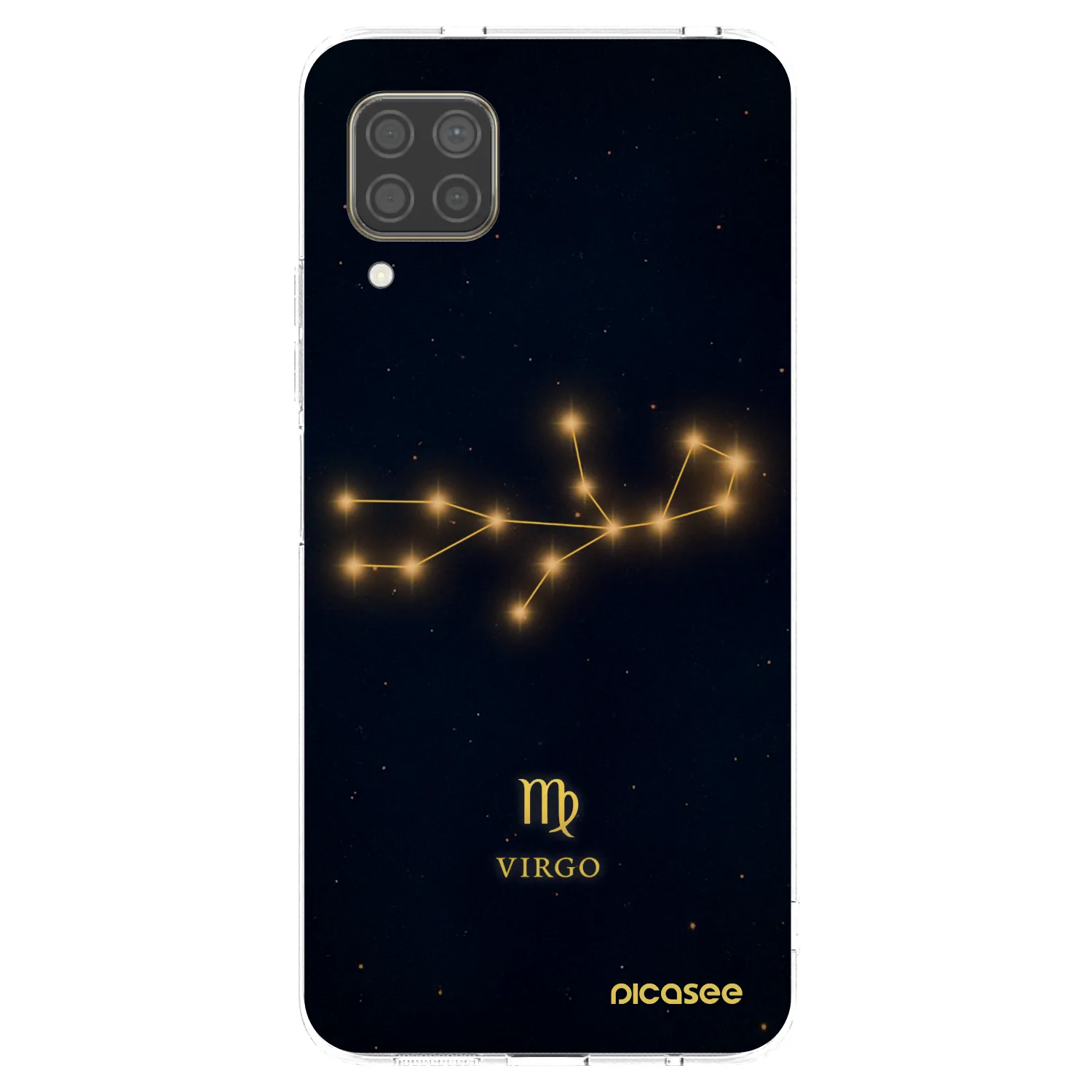 Picasee átlátszó szilikon tok az alábbi mobiltelefonokra Huawei P40 Lite - VIRGO
