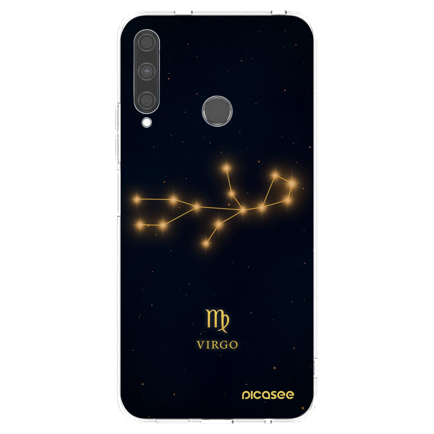 Picasee átlátszó szilikon tok az alábbi mobiltelefonokra Huawei P40 Lite E - VIRGO