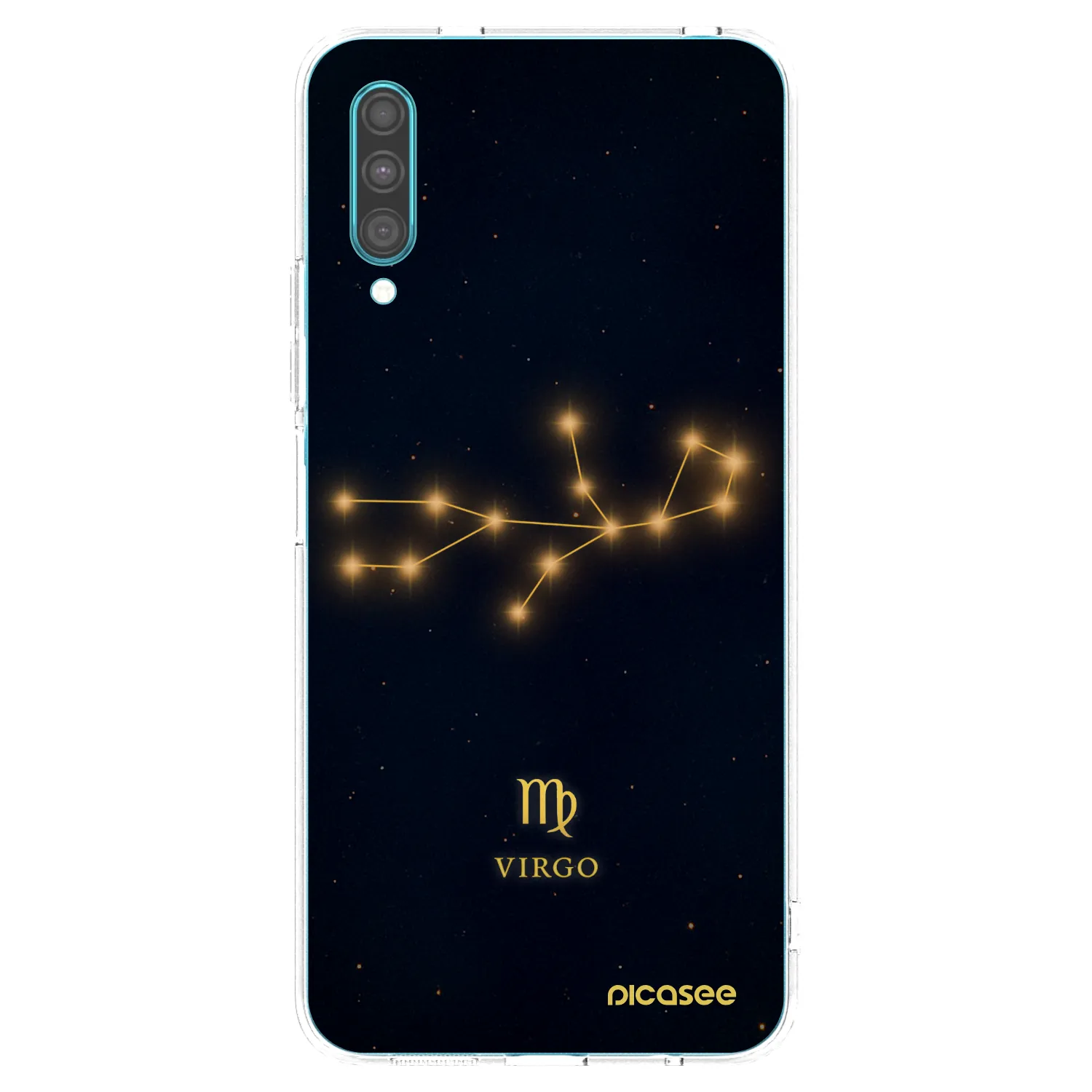 Picasee átlátszó szilikon tok az alábbi mobiltelefonokra Samsung Galaxy A30s A307F - VIRGO