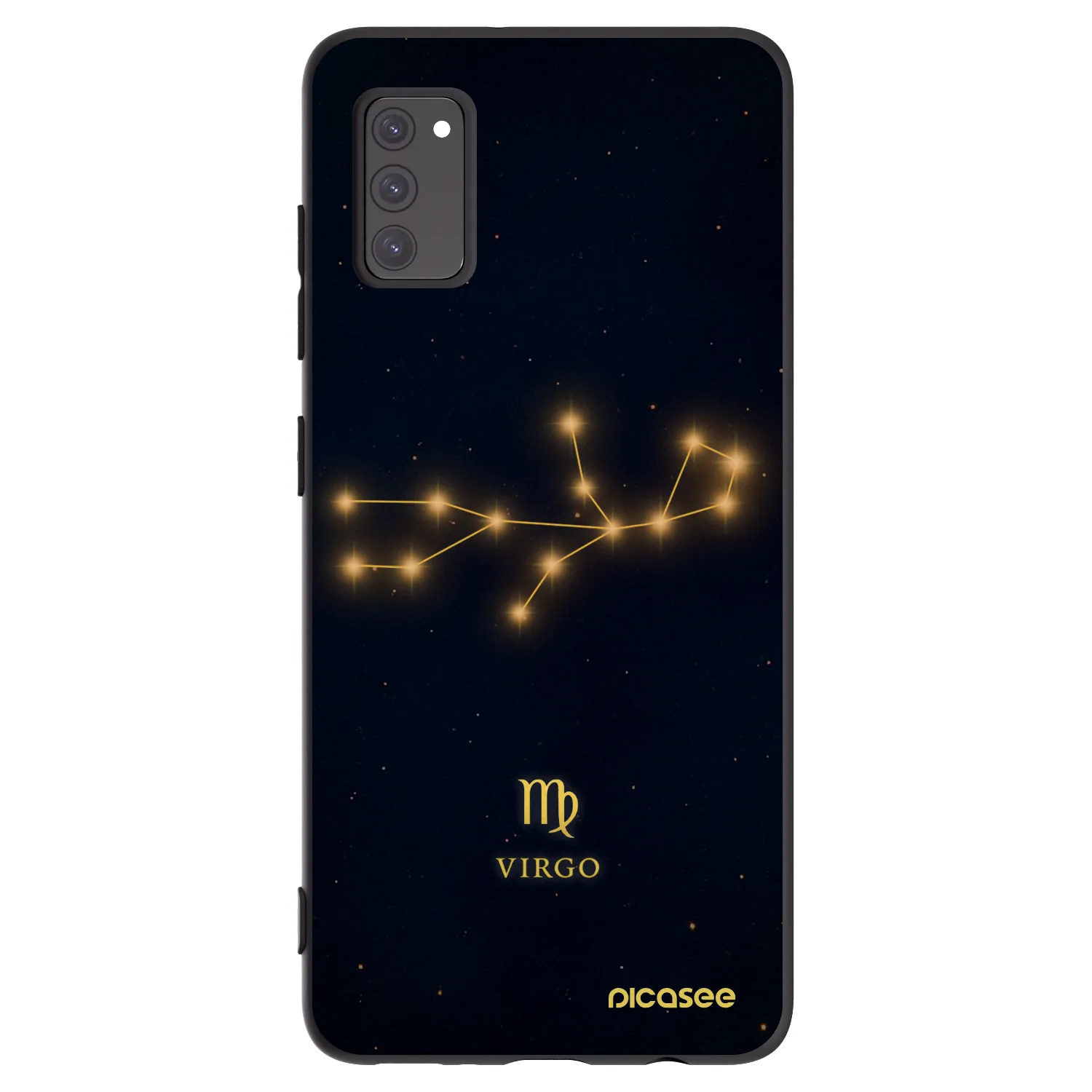 Picasee fekete szilikon tok az alábbi mobiltelefonokra Samsung Galaxy A41 A415F - VIRGO