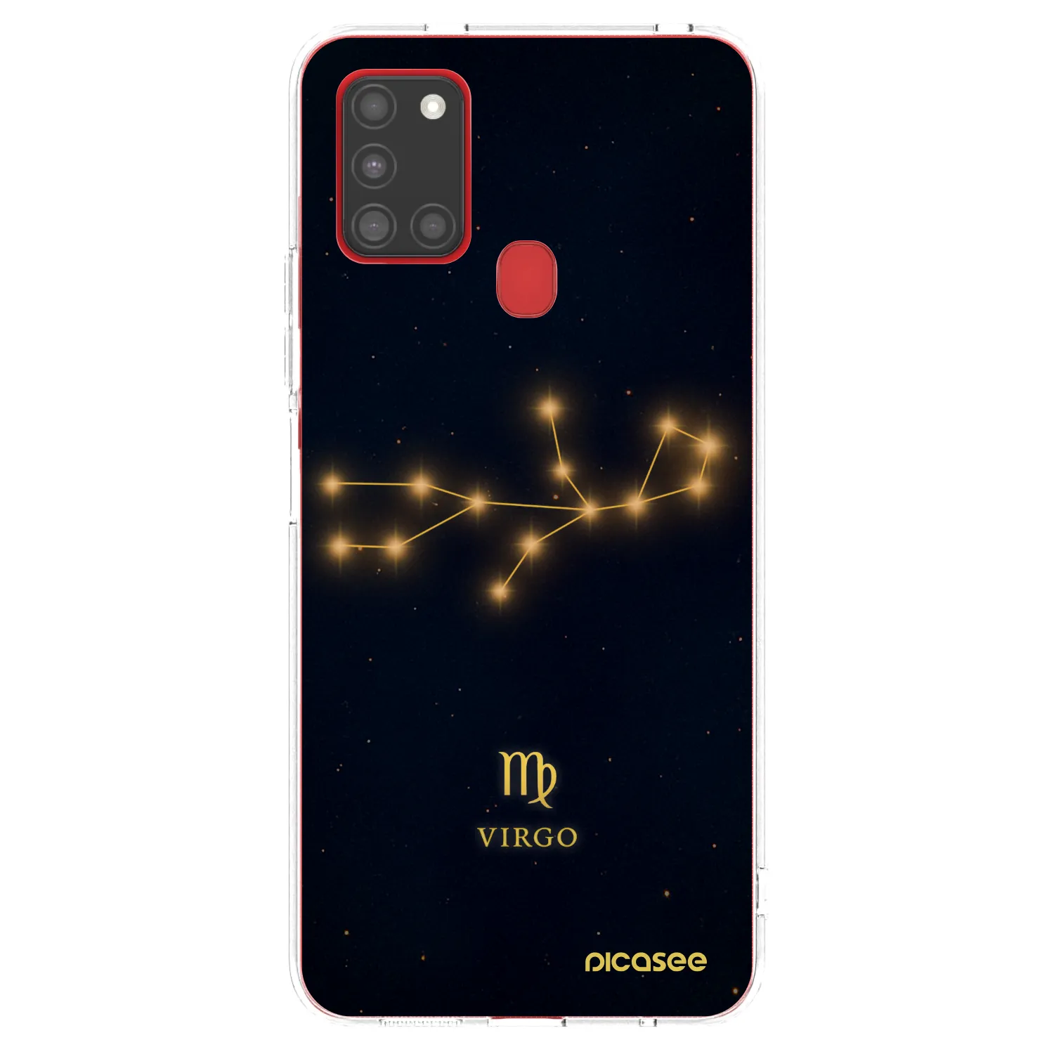 Picasee átlátszó szilikon tok az alábbi mobiltelefonokra Samsung Galaxy A21s - VIRGO