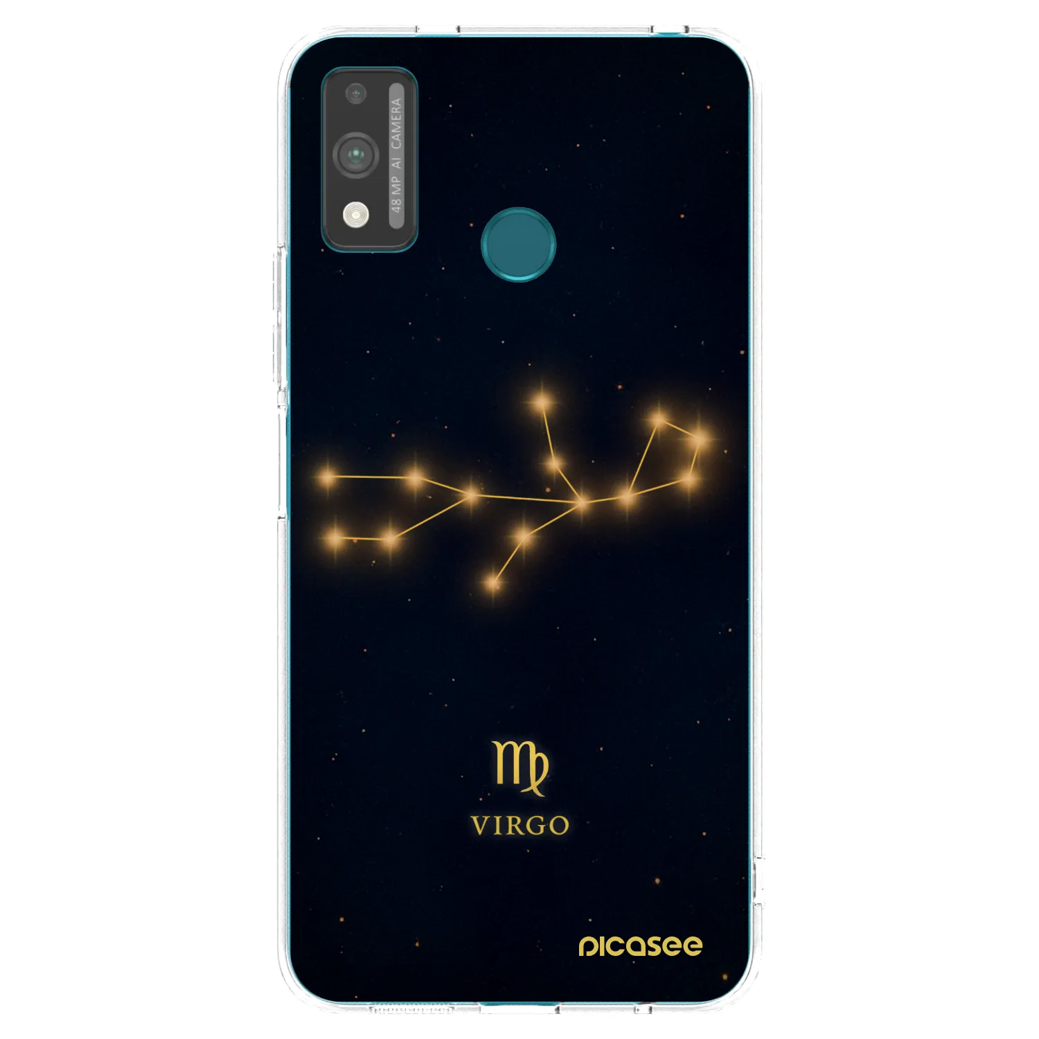 Picasee átlátszó szilikon tok az alábbi mobiltelefonokra Honor 9X Lite - VIRGO