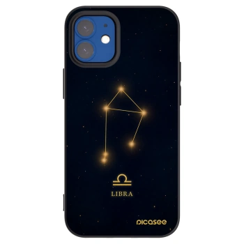 Picasee fekete szilikon tok az alábbi mobiltelefonokra Apple iPhone 12 mini - LIBRA