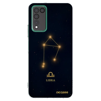 Picasee átlátszó szilikon tok az alábbi mobiltelefonokra Honor 10X Lite - LIBRA