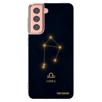 Picasee átlátszó szilikon tok az alábbi mobiltelefonokra Samsung Galaxy S21 5G G991B - LIBRA