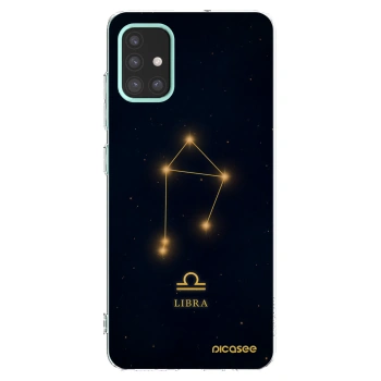 Picasee átlátszó szilikon tok az alábbi mobiltelefonokra Samsung Galaxy M31s - LIBRA