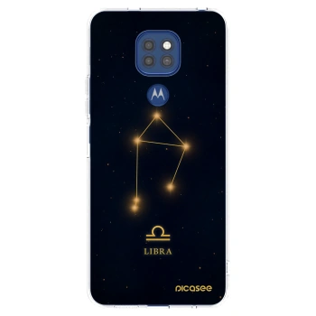 Picasee átlátszó szilikon tok az alábbi mobiltelefonokra Motorola Moto G9 Play - LIBRA