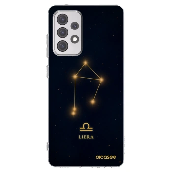 Picasee átlátszó szilikon tok az alábbi mobiltelefonokra Samsung Galaxy A52 5G A525F - LIBRA
