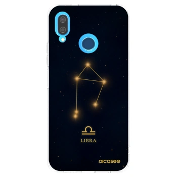 Picasee átlátszó szilikon tok az alábbi mobiltelefonokra Huawei P20 Lite - LIBRA