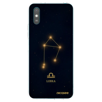 Picasee átlátszó szilikon tok az alábbi mobiltelefonokra Xiaomi Redmi 9AT - LIBRA