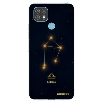 Picasee átlátszó szilikon tok az alábbi mobiltelefonokra Realme C21 - LIBRA