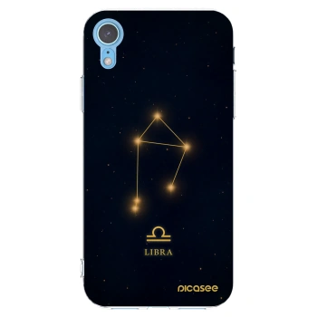 Picasee átlátszó szilikon tok az alábbi mobiltelefonokra Apple iPhone XR - LIBRA