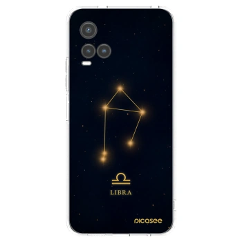 Picasee átlátszó szilikon tok az alábbi mobiltelefonokra Vivo Y33s - LIBRA