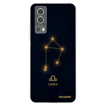 Picasee átlátszó szilikon tok az alábbi mobiltelefonokra Vivo Y72 5G - LIBRA