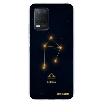 Picasee átlátszó szilikon tok az alábbi mobiltelefonokra Realme 8 5G - LIBRA