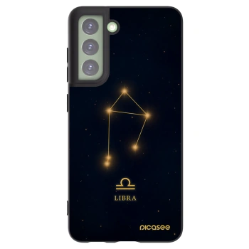 Picasee fekete szilikon tok az alábbi mobiltelefonokra Samsung Galaxy S21 FE 5G - LIBRA