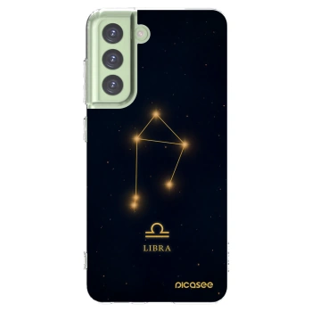 Picasee átlátszó szilikon tok az alábbi mobiltelefonokra Samsung Galaxy S21 FE 5G - LIBRA