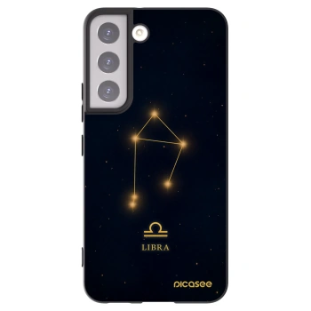 Picasee fekete szilikon tok az alábbi mobiltelefonokra Samsung Galaxy S22 5G - LIBRA