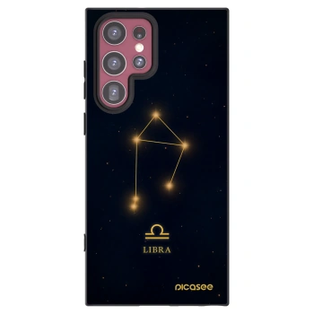 Picasee fekete szilikon tok az alábbi mobiltelefonokra Samsung Galaxy S22 Ultra 5G - LIBRA