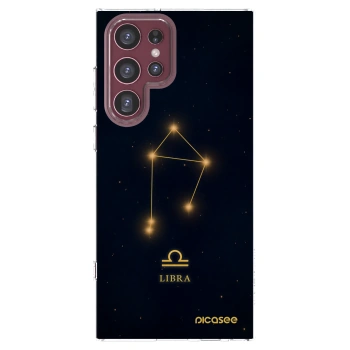 Picasee átlátszó szilikon tok az alábbi mobiltelefonokra Samsung Galaxy S22 Ultra 5G - LIBRA