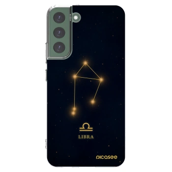 Picasee átlátszó szilikon tok az alábbi mobiltelefonokra Samsung Galaxy S22+ 5G - LIBRA