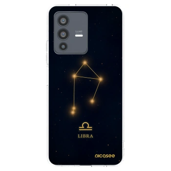 Picasee átlátszó szilikon tok az alábbi mobiltelefonokra Vivo V23 5G - LIBRA